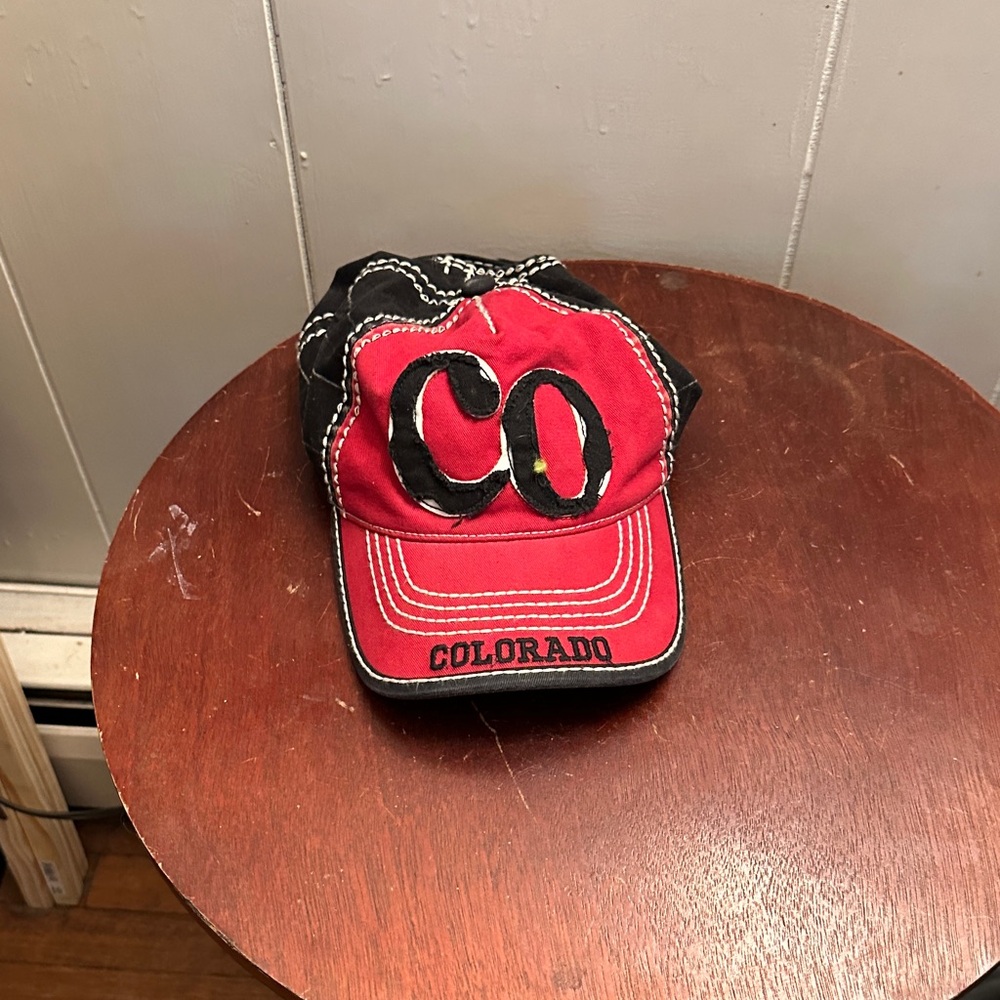 Red and Black Kids Cap